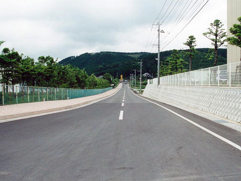 市道藤の川横尾線道路改良工事